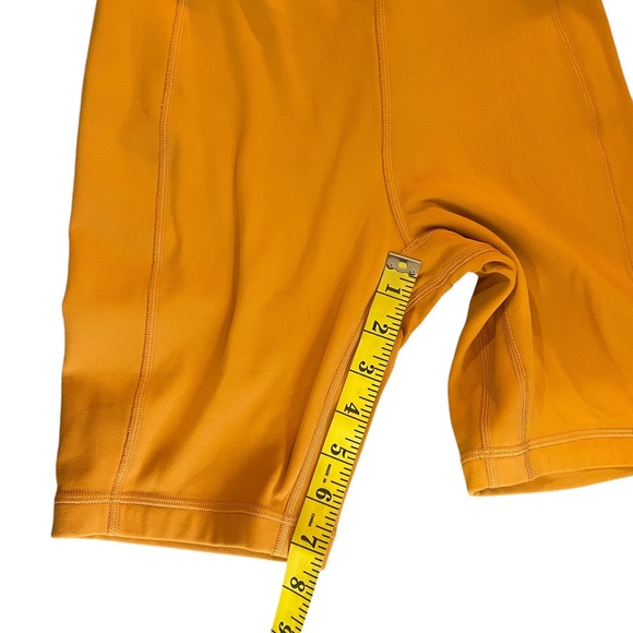 Lululemon Align Bodysuit,shorts,orange,mustard, Size 8 - Picture 7 of 9